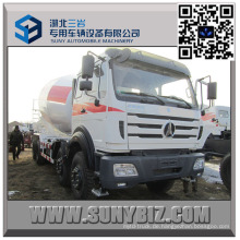 12 Wheeler North Benz 7000 Liter Betonmischer LKW